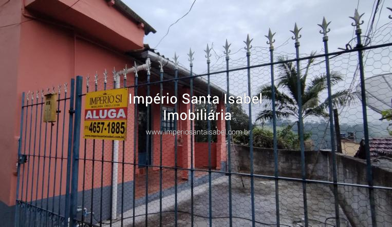 [Aluga Casa 2 cômodos com garagem na R. Maestro Avelino Alves - 312- centro de Santa Isabel- R$ 700,00]