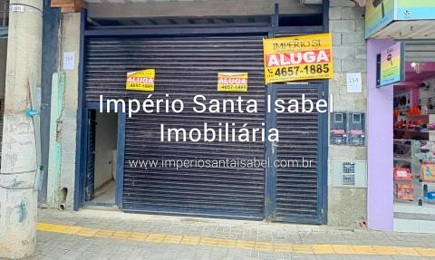 [Aluga Salão Comercial 97m2 na Avenida Republica-159-Centro -Santa Isabel-SP-por 12 Mil]