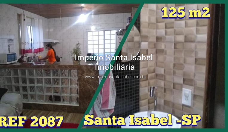 [Vende casa 125 m2- Santa Isabel SP REF 2087]