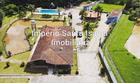 [Vende Chácara 8.600 M2 -plana e próximo ao centro Santa Isabel SP REF 2069]