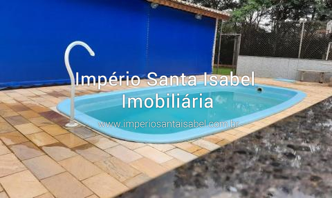 [Vende Chacara 2.000 m2 com Piscina- Campo- Escritura Definitiva Recanto Alphina Santa Isabel-SP]