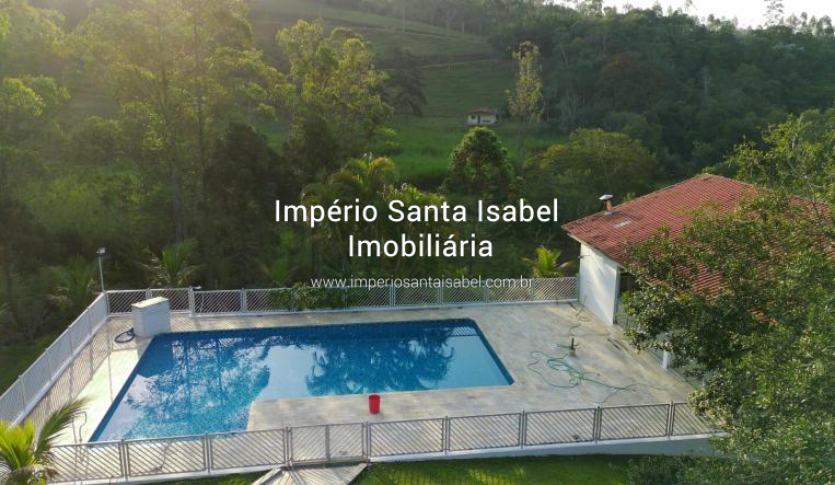 [Vende Chácara com 24.000m2- Piscina -Lago- Plano-Escritura -Alto Padrao-Santa Isabel SP REF 1988]