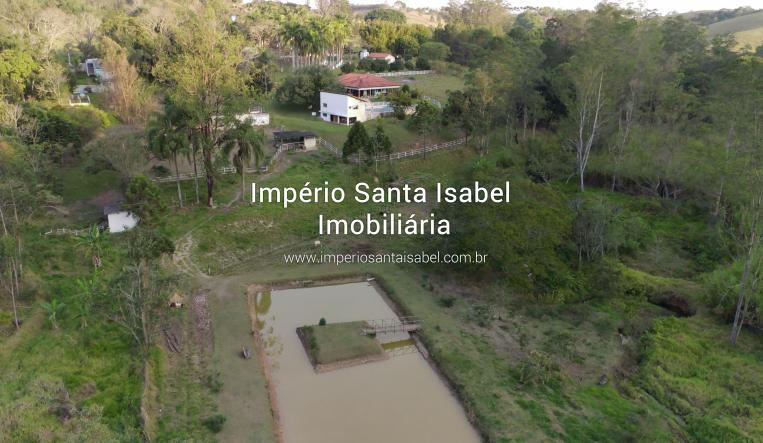 [Vende Chácara com 24.000m2- Piscina -Lago- Plano-Escritura -Alto Padrao-Santa Isabel SP REF 1988]