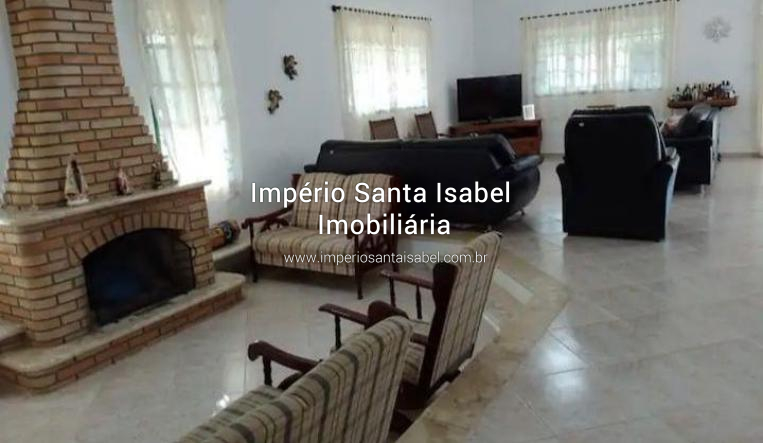 [Vende Chácara com 24.000m2- Piscina -Lago- Plano-Escritura -Alto Padrao-Santa Isabel SP REF 1988]