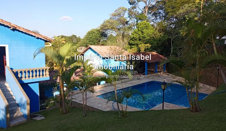 [Vende chácara em Santa Isabel SP com piscina e campo de futebol - REF: 1917]