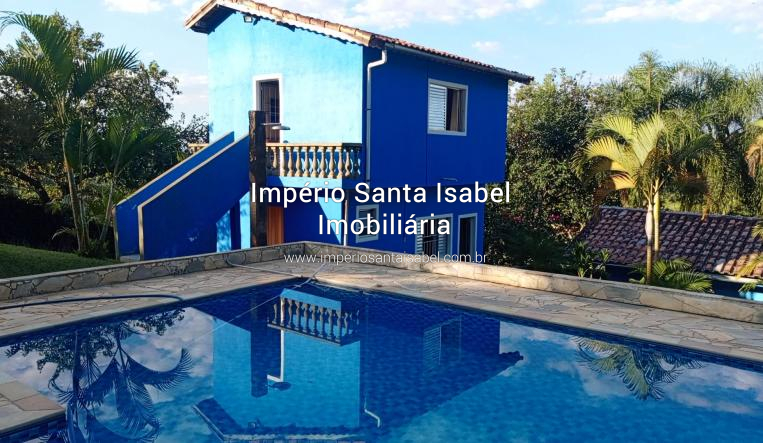 [Vende chácara em Santa Isabel SP com piscina e campo de futebol - REF: 1917]