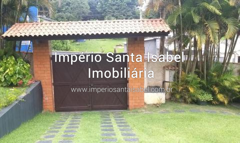 [Vende Chácara Porteira Fechada  com 2.175 m2- Santa Isabel SP]