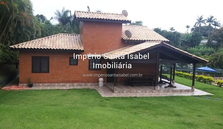 [Vende Chácara Porteira Fechada  com 2.175 m2- Santa Isabel SP]