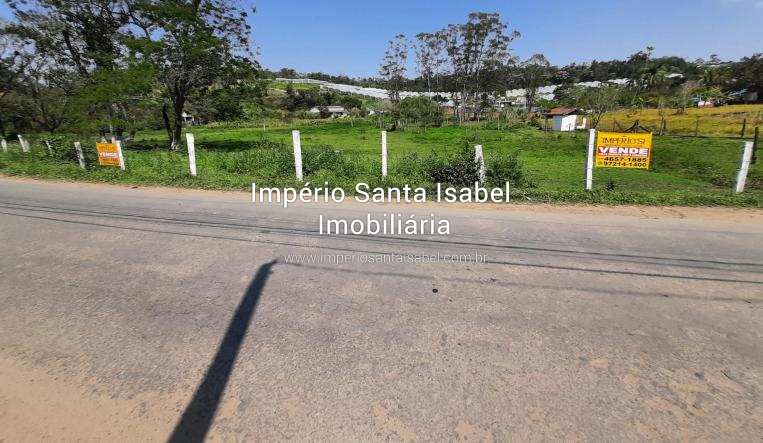 [Vende Terreno 3.100 m2-lago- plano- bairro tevo- Santa Isabel-SP- ref 1266]