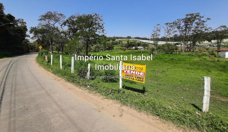 [Vende Terreno 3.100 m2-lago- plano- bairro tevo- Santa Isabel-SP- ref 1266]