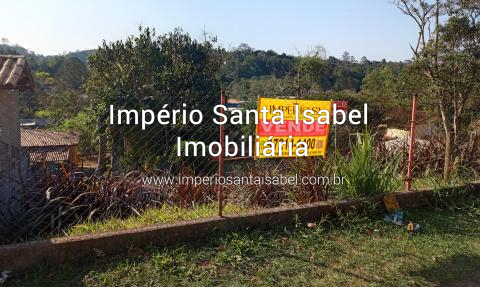 [Vende Terreno 115 M2 beira do Asfalto Santa Isabel SP- REF 2066]