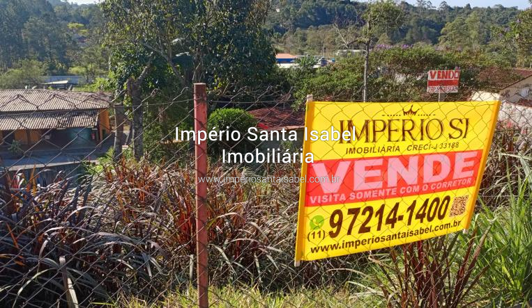 [Vende Terreno 115 M2 beira do Asfalto Santa Isabel SP- REF 2066]